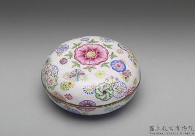 图片[2]-Copper box with painted enamel decor, Qing dynasty, Qianlong reign (1736-1795)-China Archive